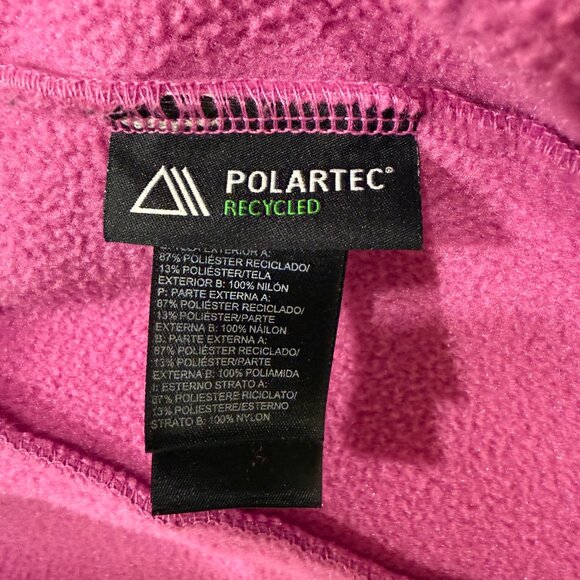 The North Face Polartec Fleece Jacket | Pink | Size Small - Picture 7 of 7